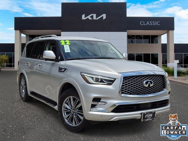 Used 2022 INFINITI QX80 Luxe