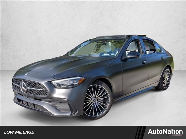 Certified 2025 Mercedes-Benz C 300 Sedan w/ AMG Line w/ Night Package