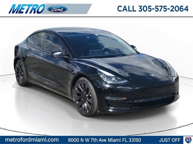 Used 2021 Tesla Model 3 Performance image 1
