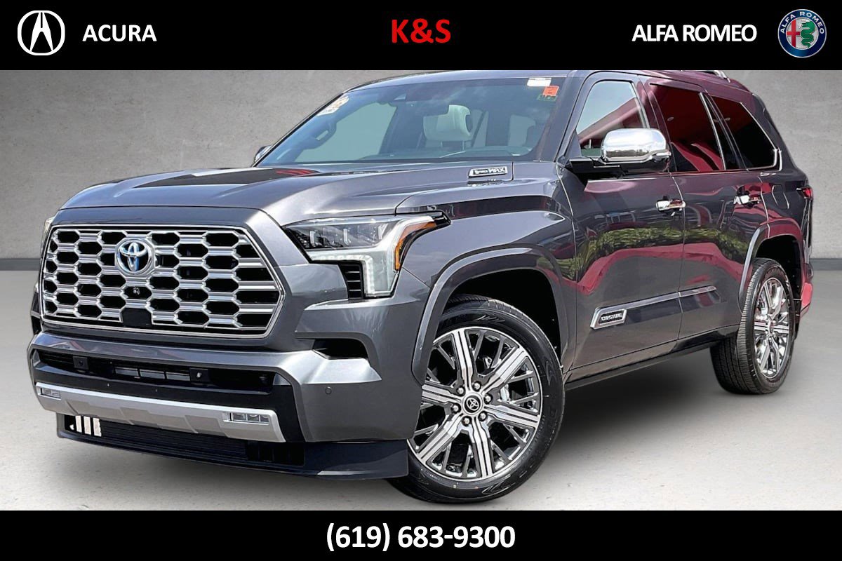 Used 2023 Toyota Sequoia Capstone AWD/4WD image 1