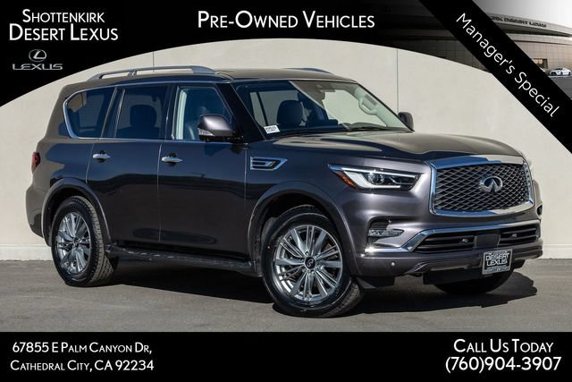 Used 2023 INFINITI QX80 Luxe w/ Cargo Package RWD image 1