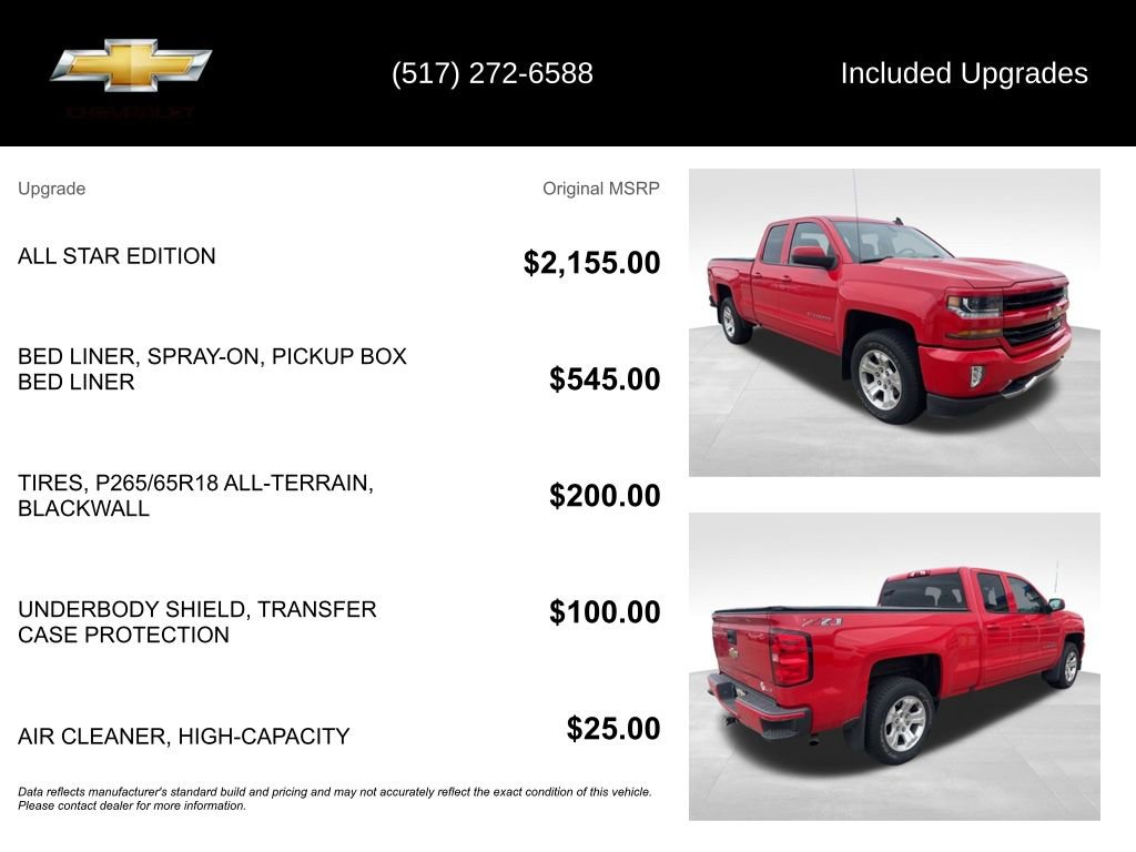 Used 2019 Chevrolet Silverado 1500 LT w/ All Star Edition AWD/4WD image 5