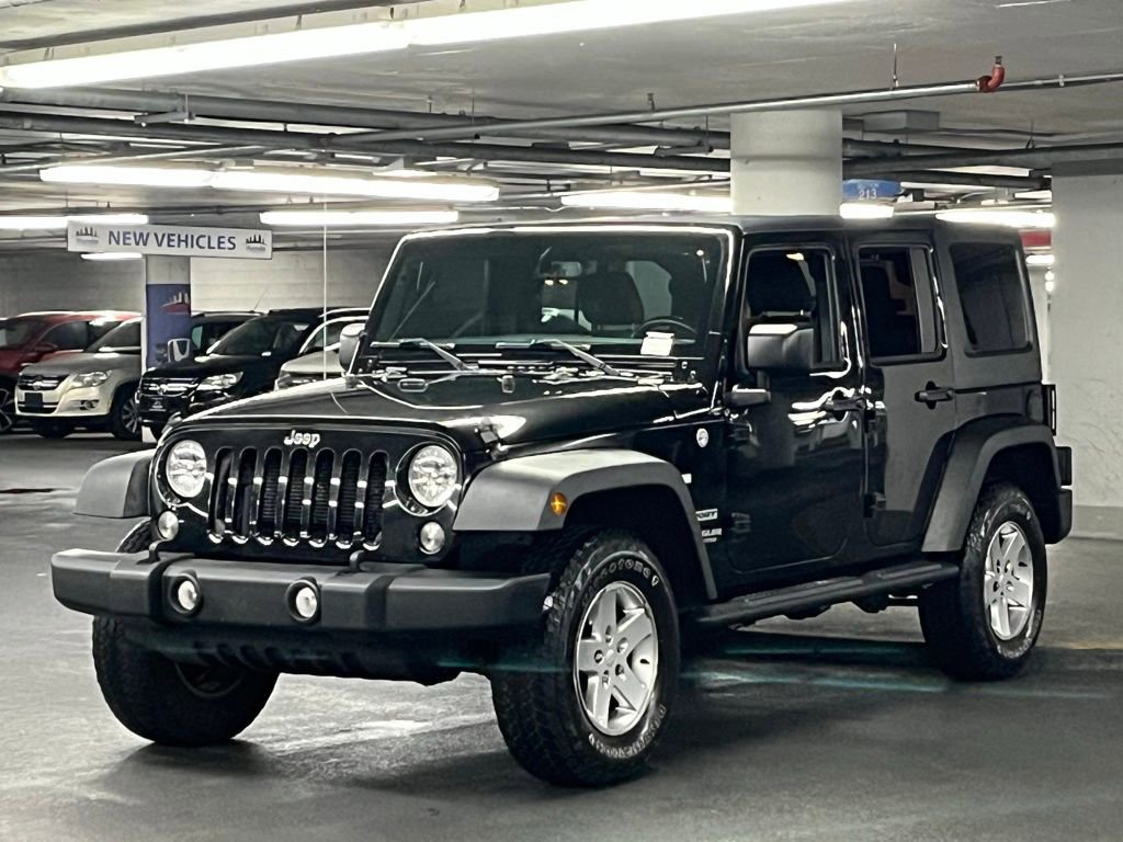 Used 2015 Jeep Wrangler Unlimited Sport w/ Quick Order Package 24S AWD/4WD image 3