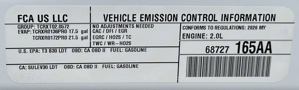 New 2026 Jeep Wrangler Sport image 45