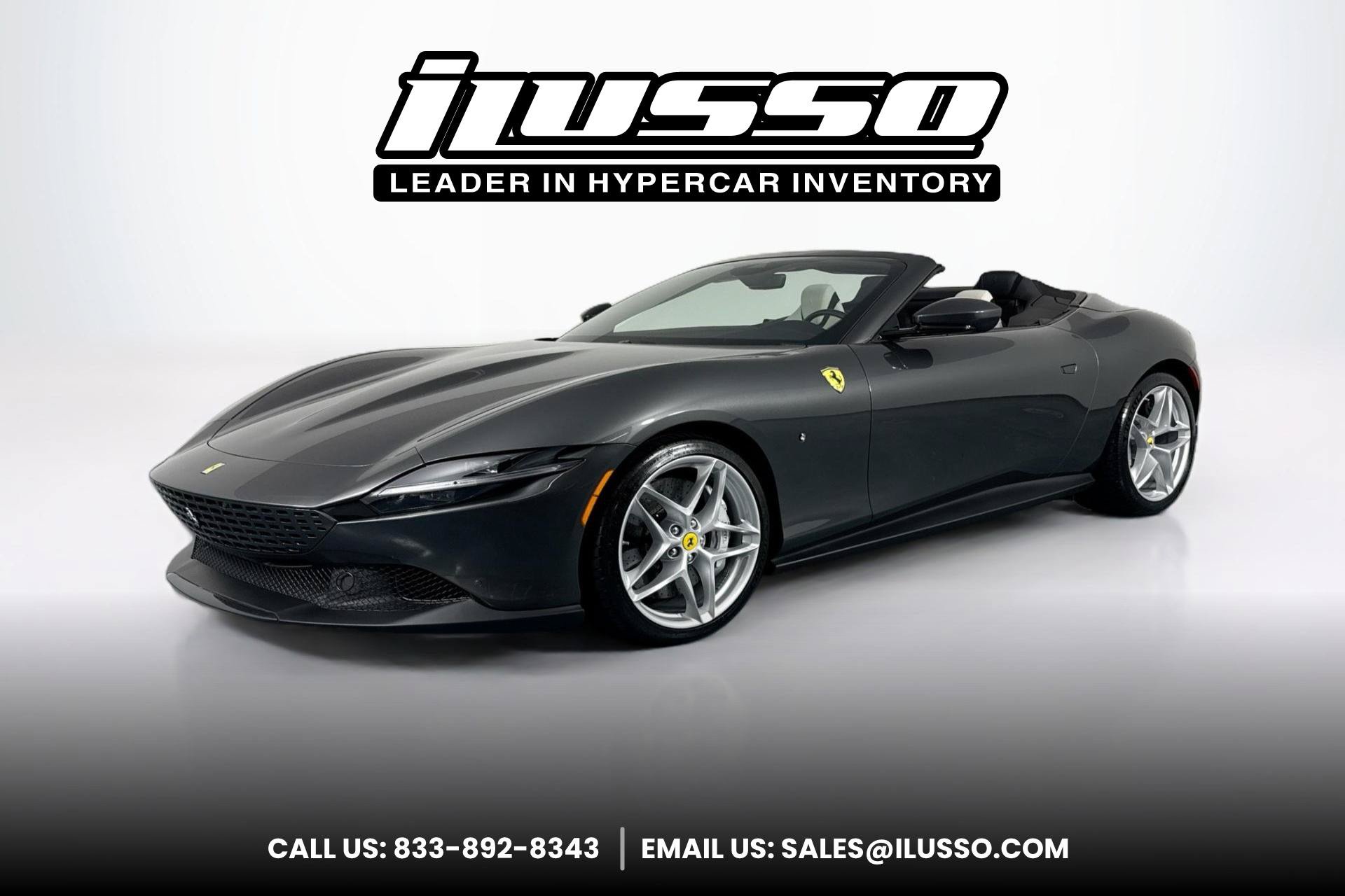 Used 2025 Ferrari Roma Spider RWD image 1