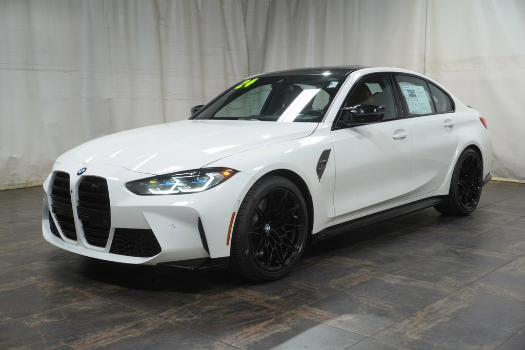 Used 2024 BMW M3 Competition w/ Executive Package AWD/4WD image 2