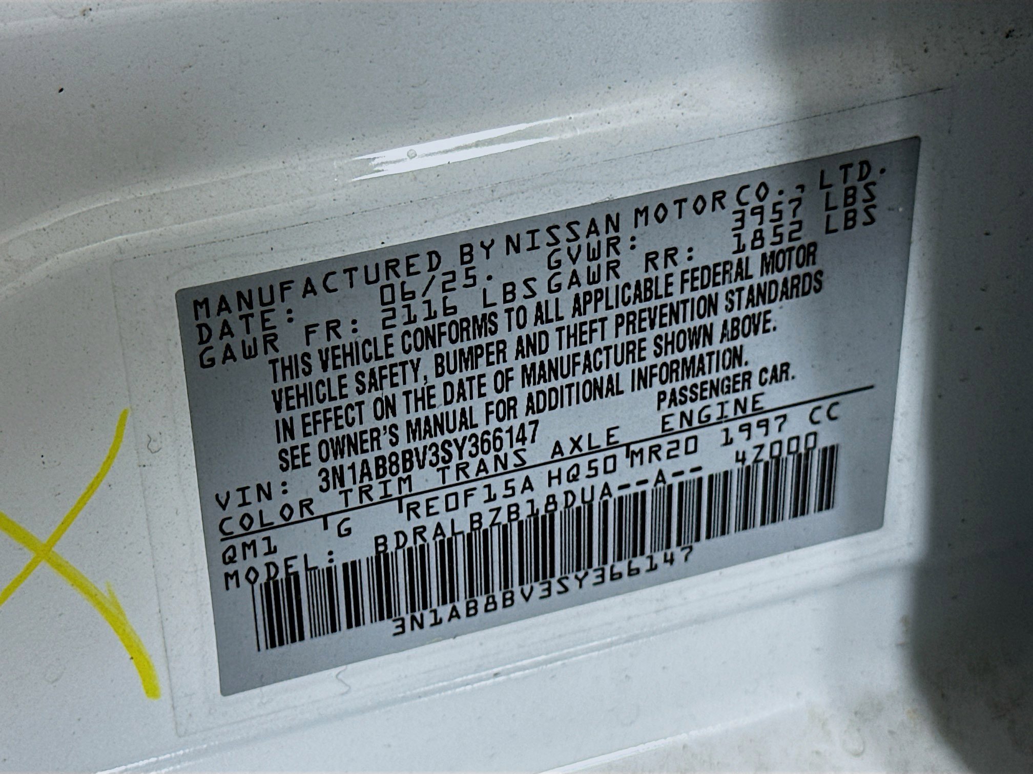 Used 2025 Nissan Sentra S FWD image 12