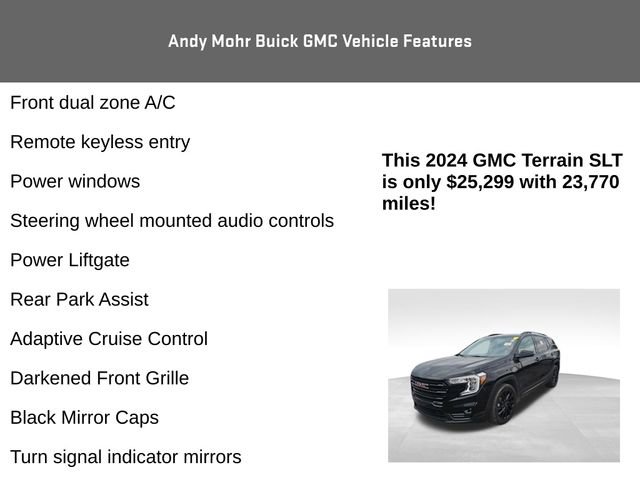 Used 2024 GMC Terrain SLT w/ Elevation Edition image 14