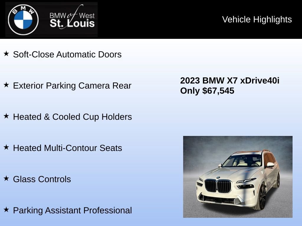 Used 2023 BMW X7 xDrive40i image 23