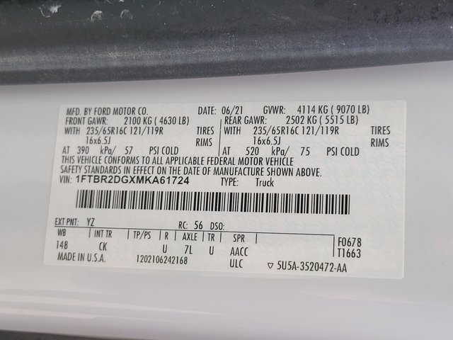 Used 2021 Ford Transit 250 Medium Roof AWD image 14