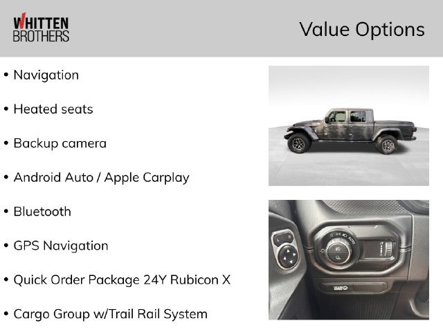 Used 2025 Jeep Gladiator Rubicon AWD/4WD image 2