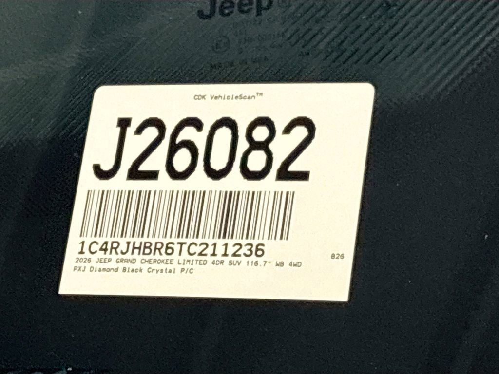 New 2026 Jeep Grand Cherokee Limited w/ Limited Altitude Package AWD/4WD image 25