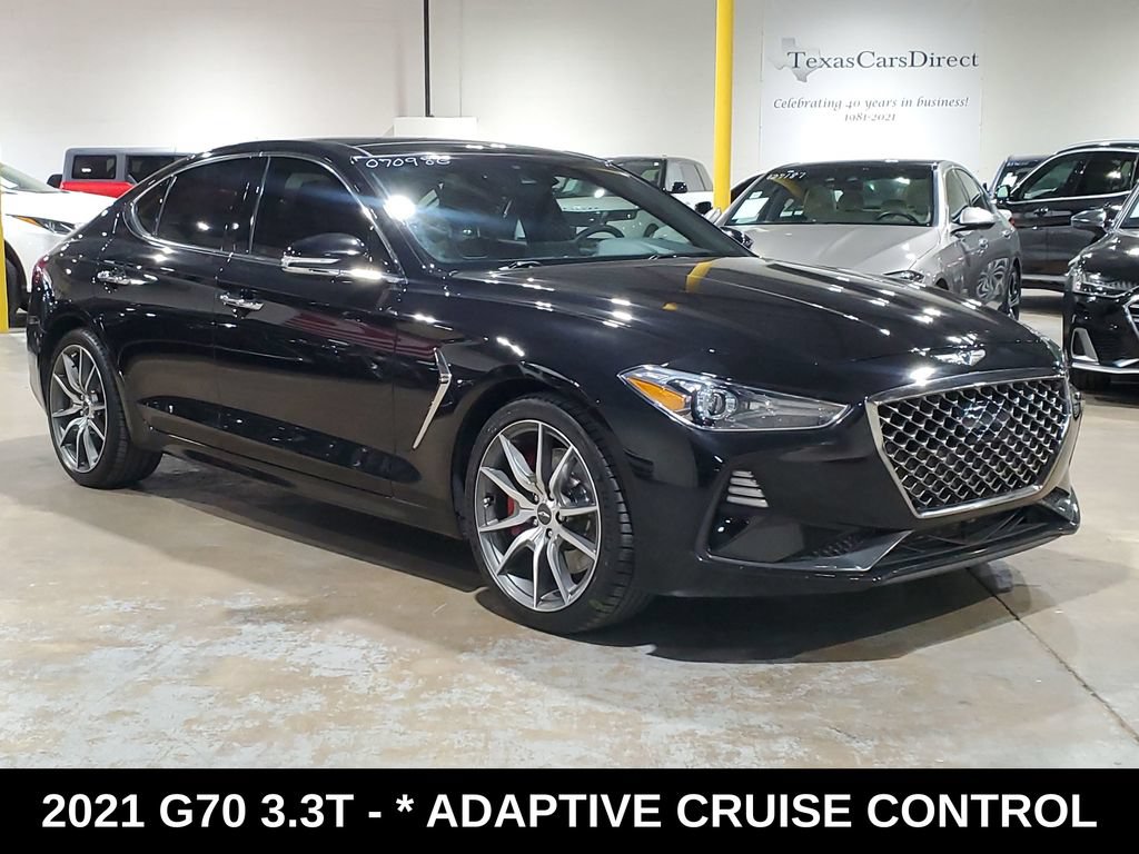 Used 2021 Genesis G70 3.3T RWD image 3
