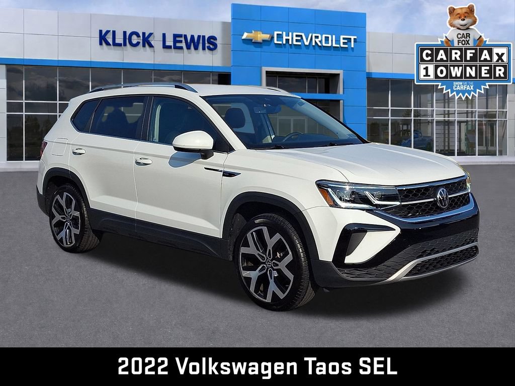 Used 2022 Volkswagen Taos SEL AWD/4WD image 1