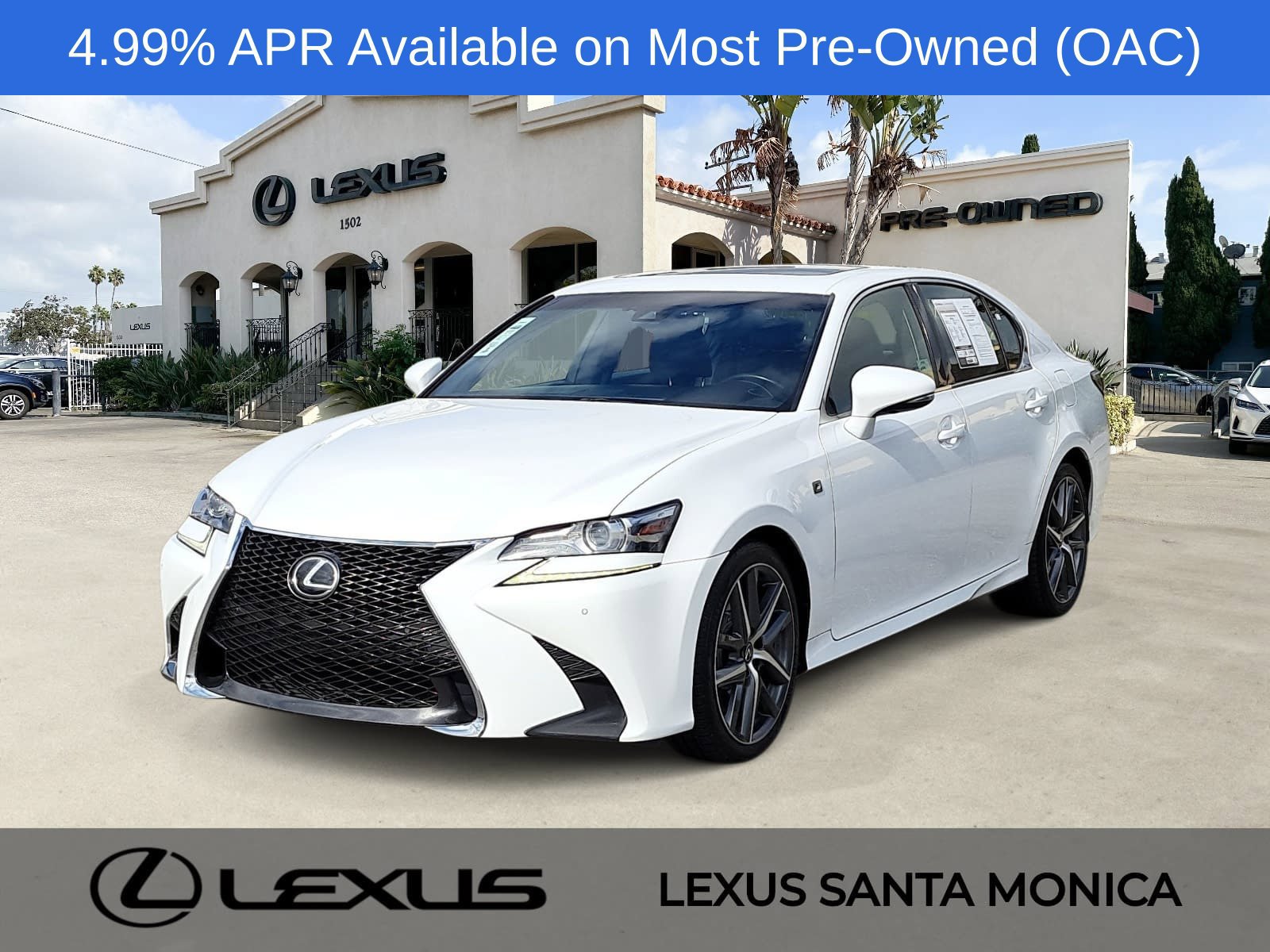 Used 2016 Lexus GS 350 F Sport w/ F Sport Package