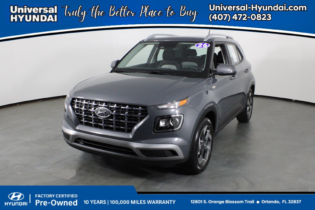 Certified 2026 Hyundai Venue SEL