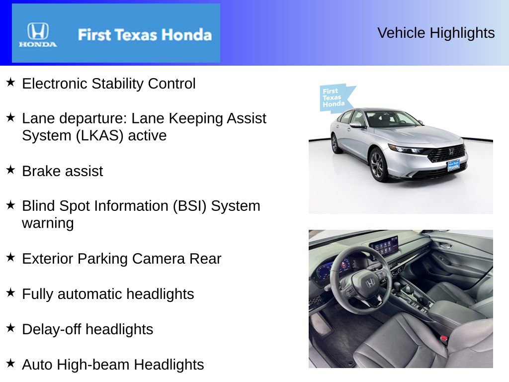 Used 2025 Honda Accord EX-L image 16