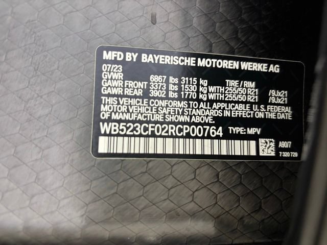 Certified 2024 BMW iX xDrive50 w/ Sport Package AWD/4WD image 24