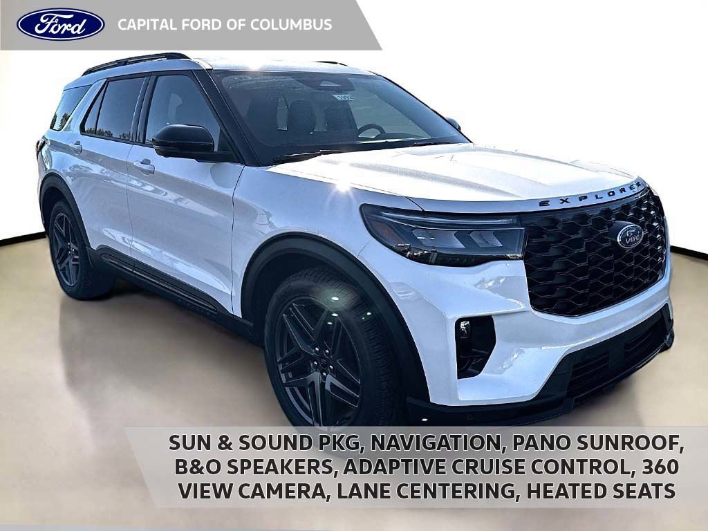 New 2025 Ford Explorer ST w/ Sun And Sound Package