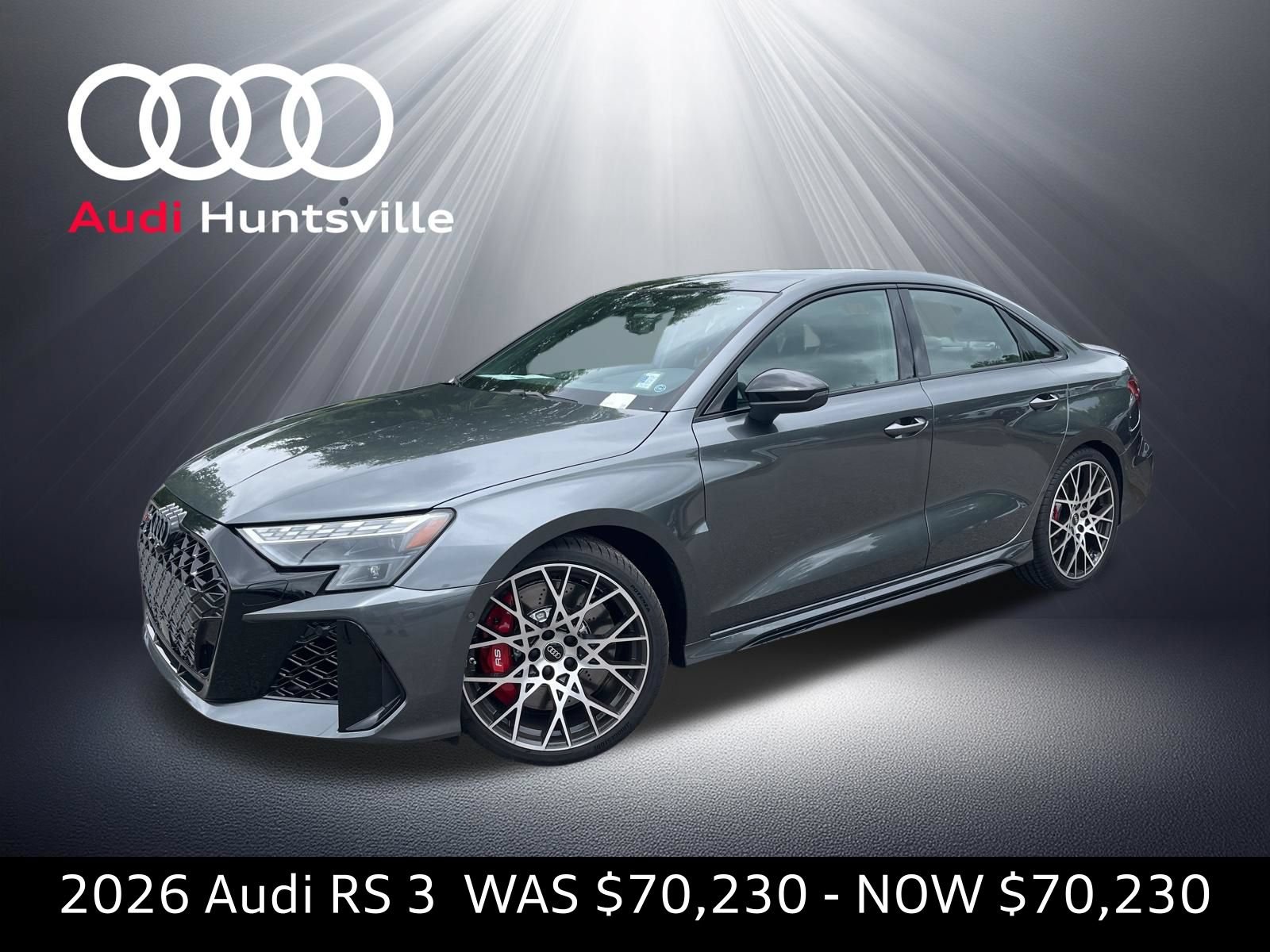 New 2026 Audi RS 3