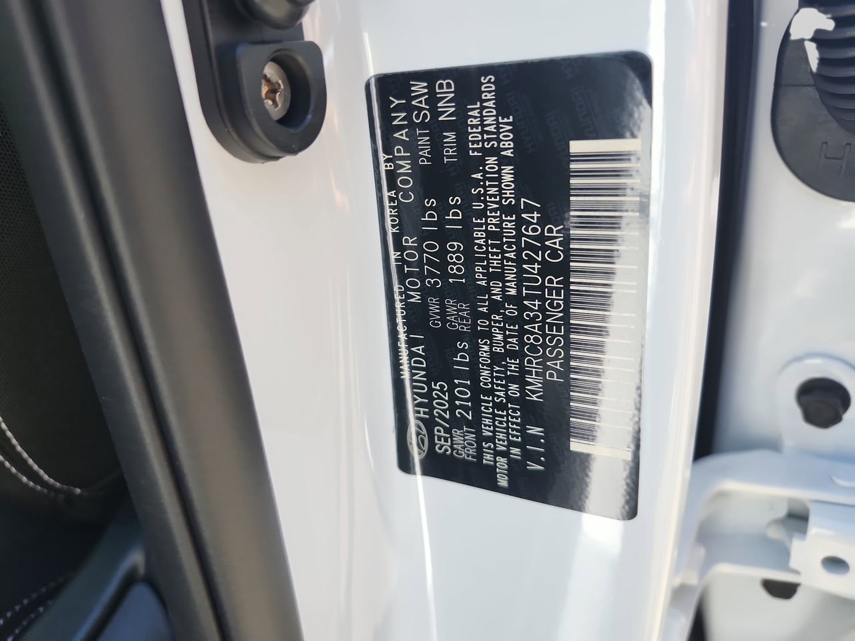 Certified 2026 Hyundai Venue SEL FWD image 25
