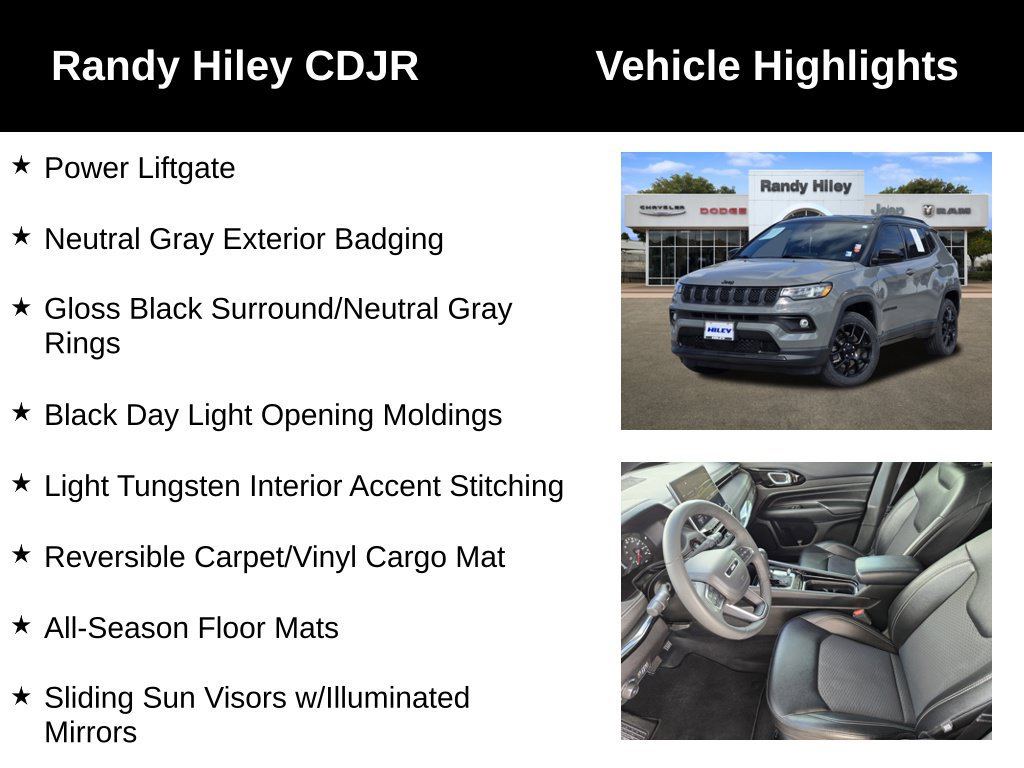 Used 2024 Jeep Compass Latitude w/ Altitude Special Edition AWD/4WD image 10