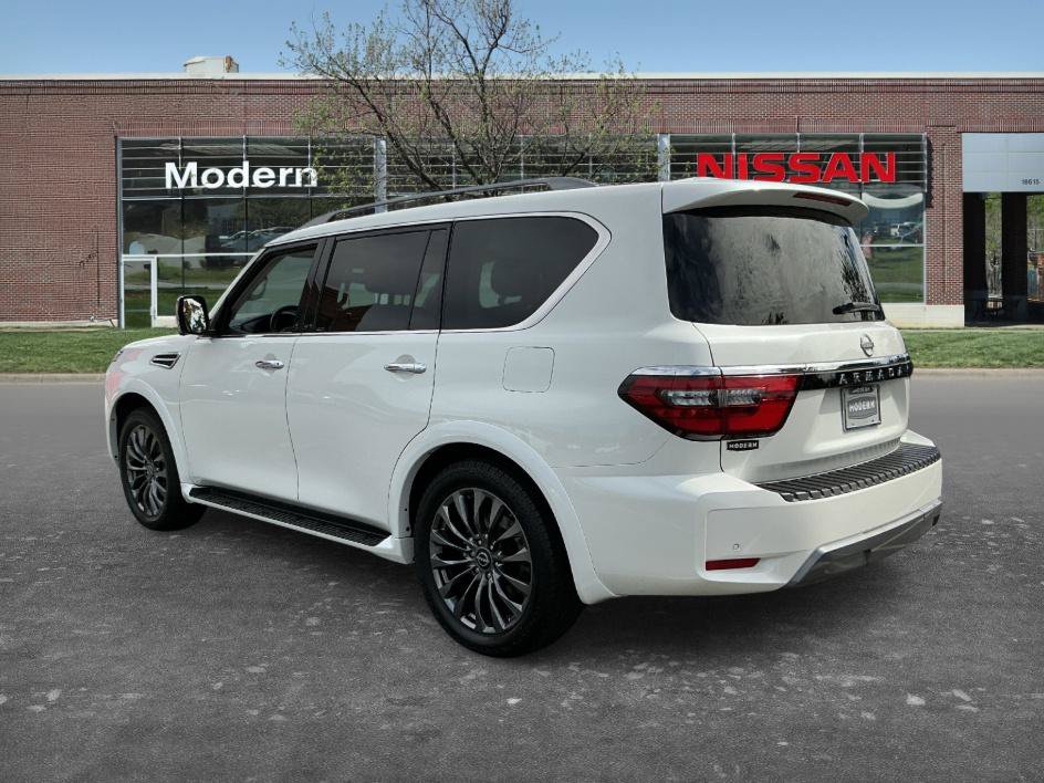 Certified 2023 Nissan Armada Platinum w/ Captain's Chairs Package AWD/4WD image 2