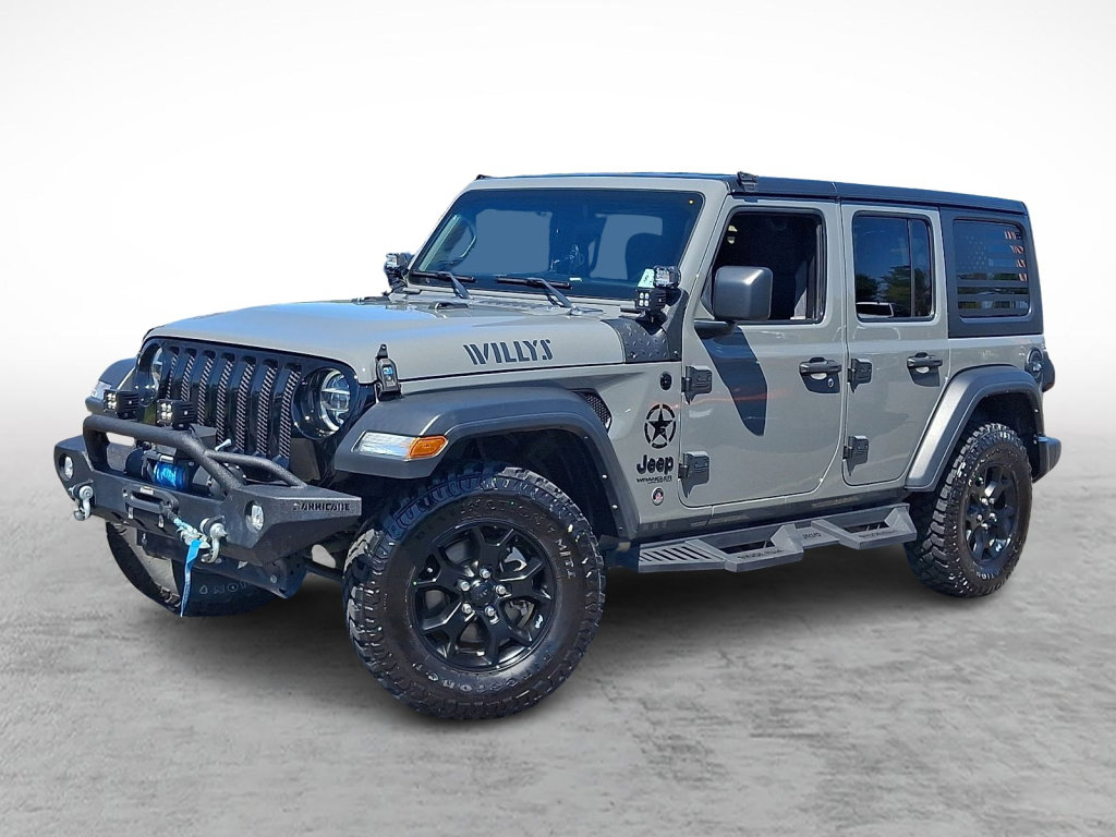 Certified 2021 Jeep Wrangler Unlimited Sport image 1