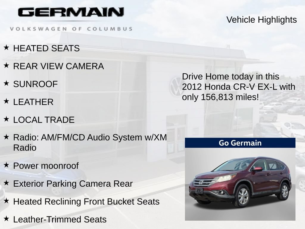 Used 2012 Honda CR-V EX-L image 4