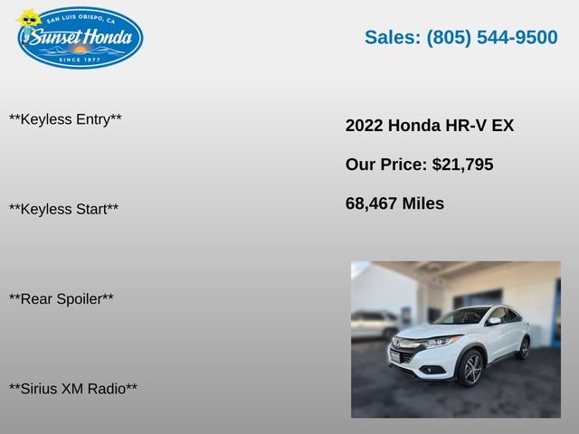 Used 2022 Honda HR-V EX image 7