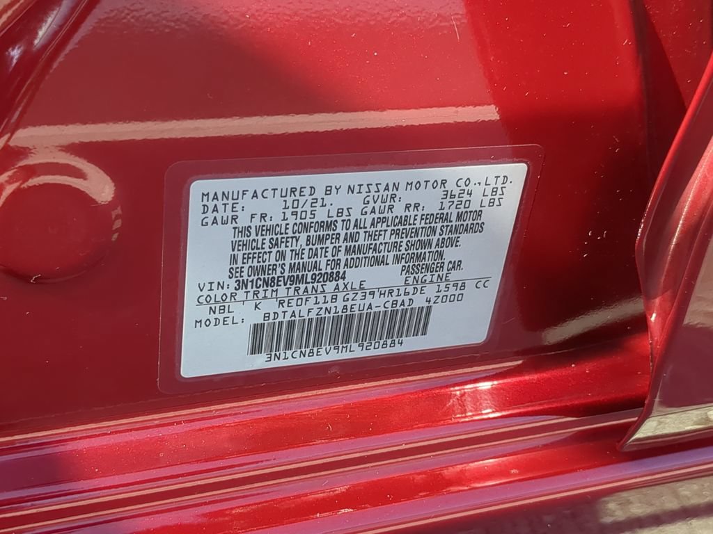Used 2021 Nissan Versa SV FWD image 32