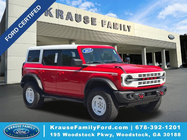 Certified 2023 Ford Bronco Heritage Edition