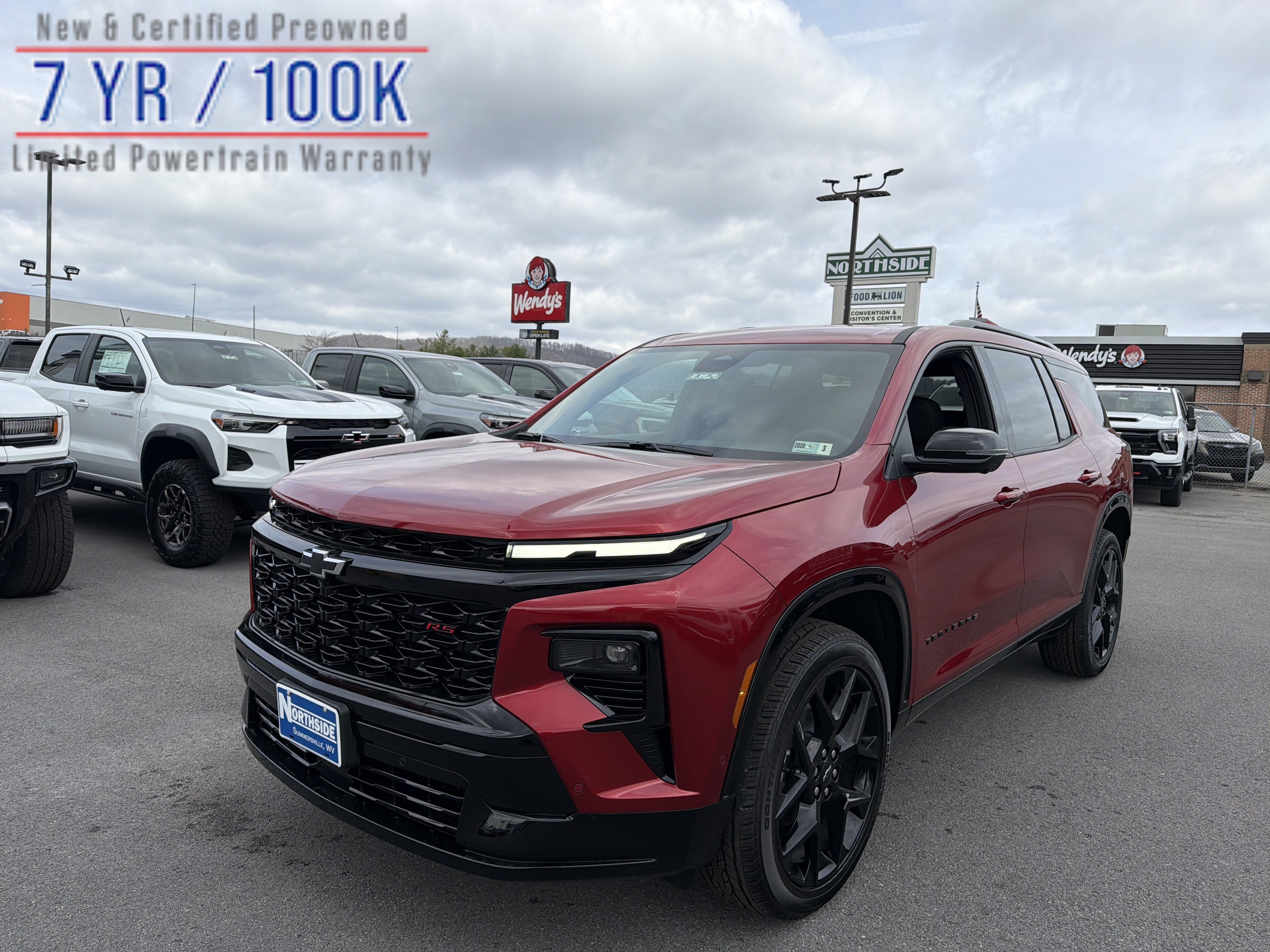 New 2026 Chevrolet Traverse RS