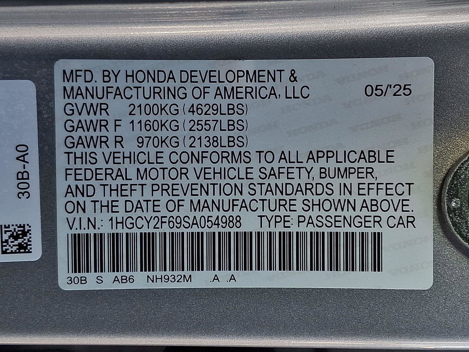 Used 2025 Honda Accord EX-L image 28