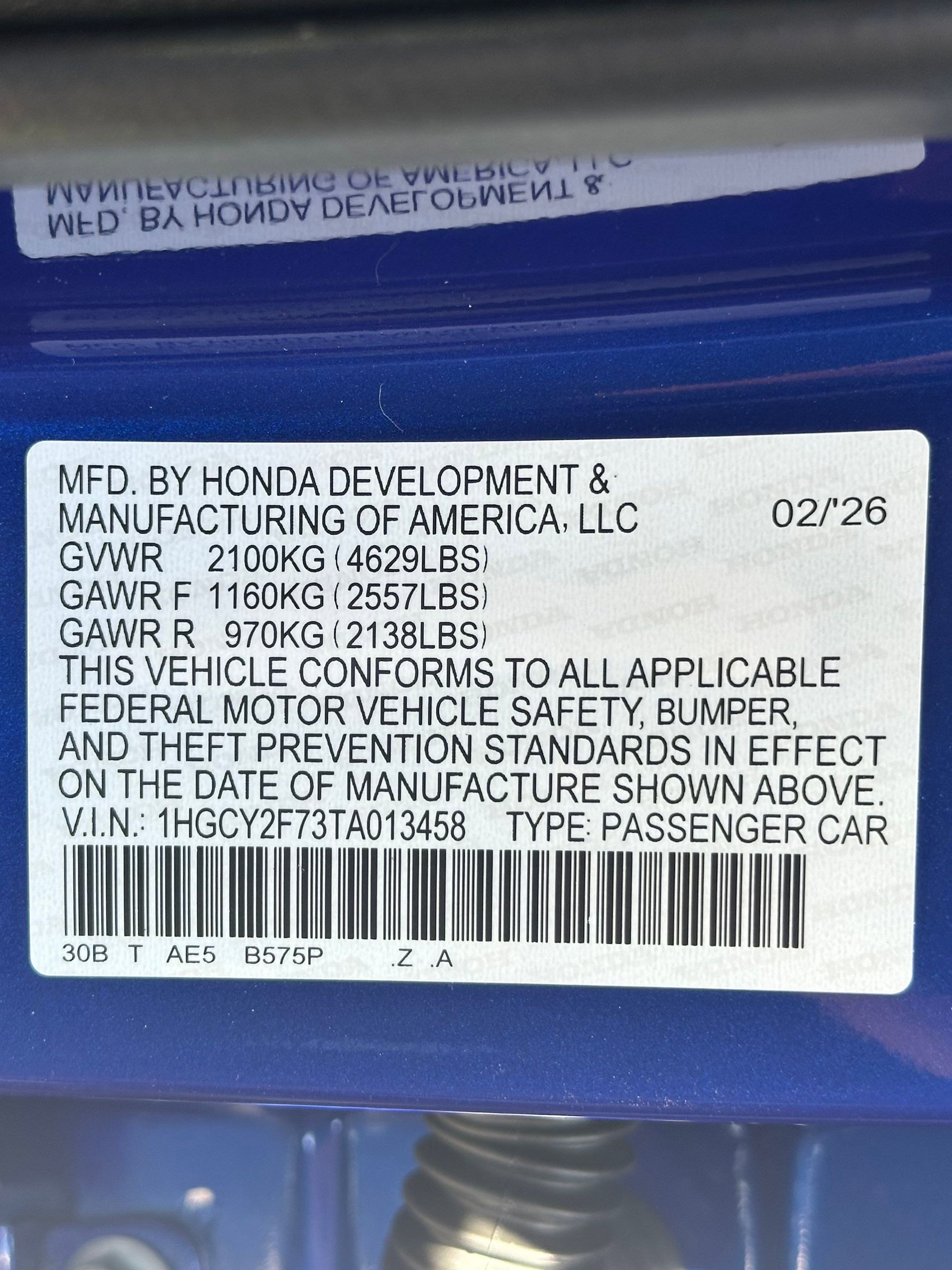 New 2026 Honda Accord Sport image 22