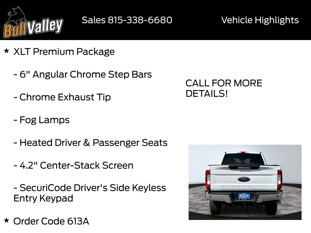 Used 2019 Ford F350 XLT w/ XLT Premium Package AWD/4WD image 10