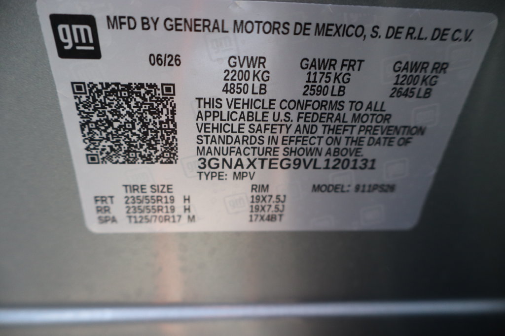 New 2027 Chevrolet Equinox RS w/ Safety and Technology Package AWD/4WD image 35