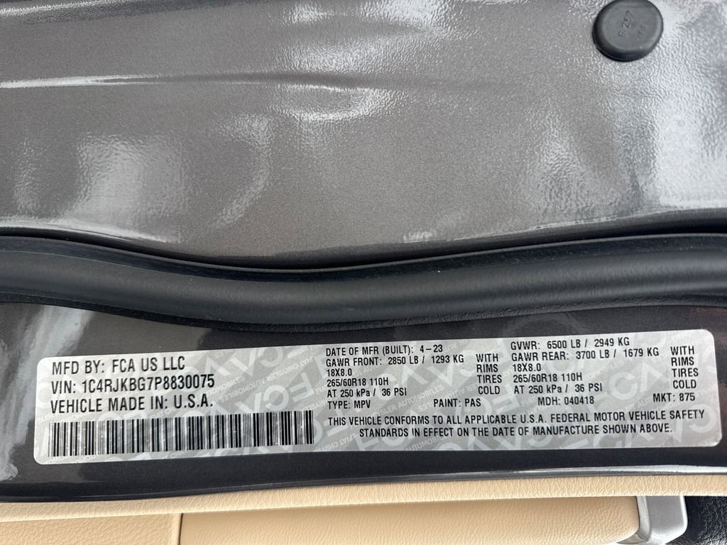 Certified 2023 Jeep Grand Cherokee L Limited image 48