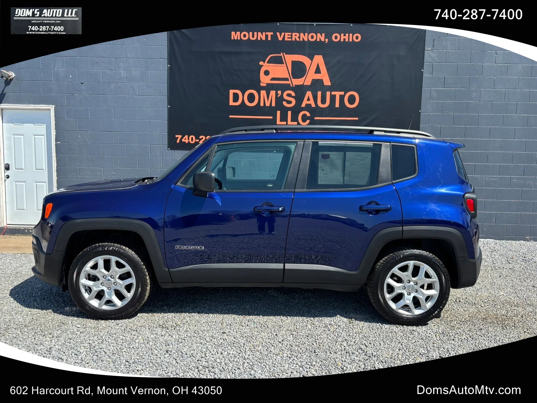 Used 2018 Jeep Renegade Sport w/ Power & Air Group