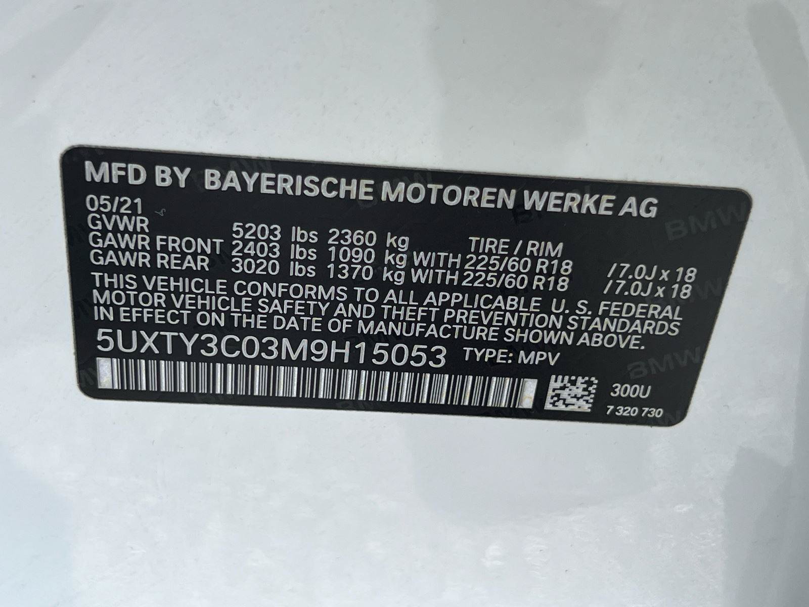 Used 2021 BMW X3 sDrive30i w/ Convenience Package RWD image 33