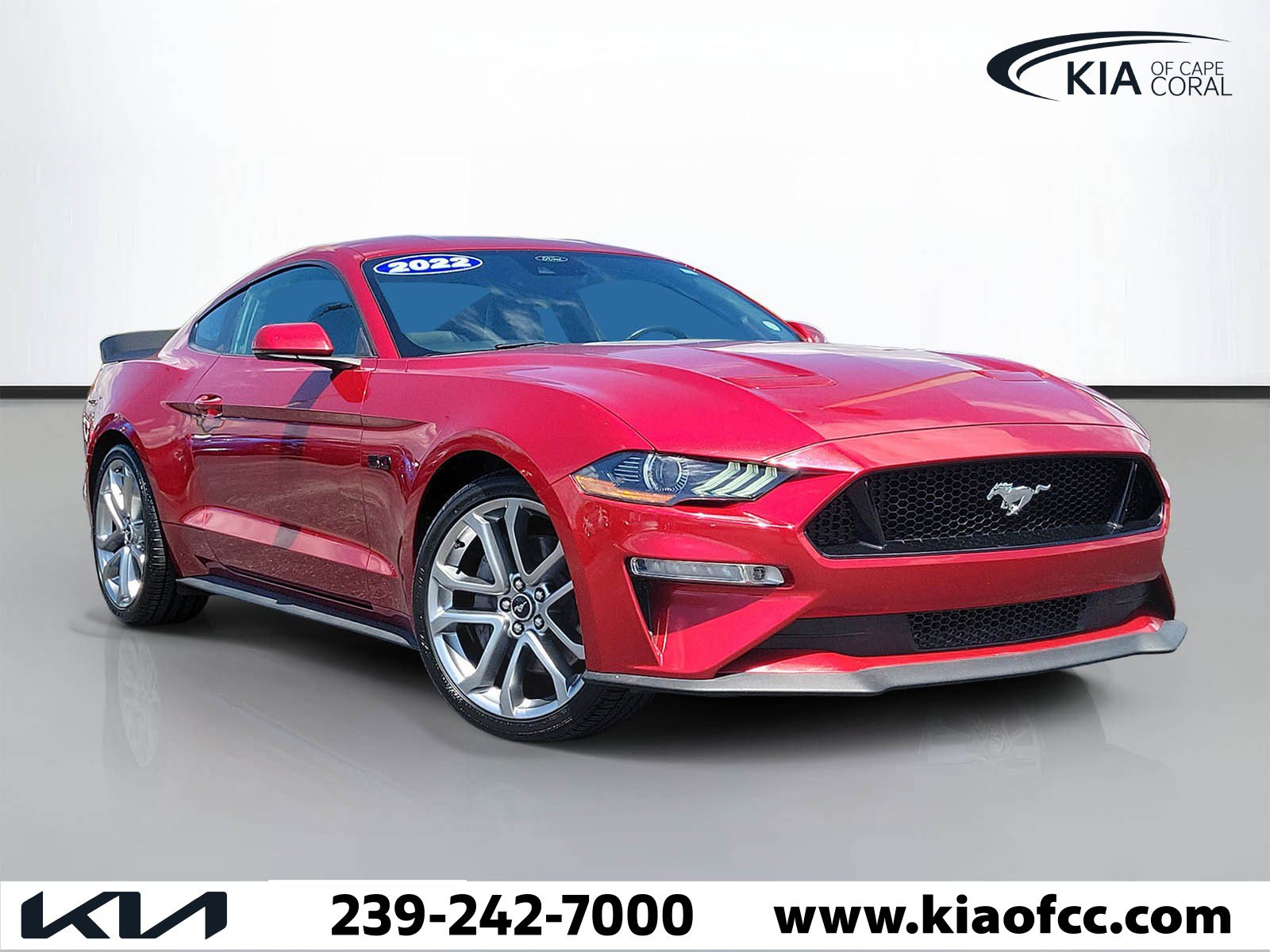Used 2022 Ford Mustang GT Premium w/ Equipment Group 401A RWD image 1