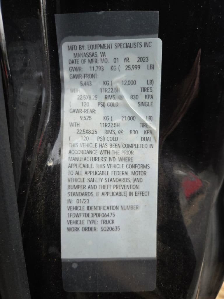 Used 2023 Ford F750 2WD Regular Cab Super Duty image 22