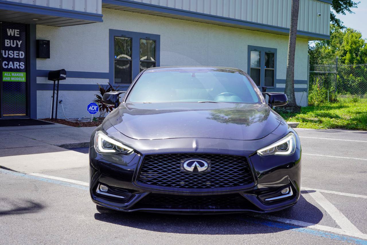 Used 2017 INFINITI Q60 3.0t w/ Premium Plus Package 3.0T RWD image 2