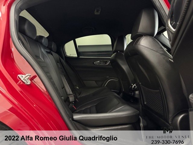 Used 2022 Alfa Romeo Giulia Quadrifoglio w/ Active Assist Plus Package image 28