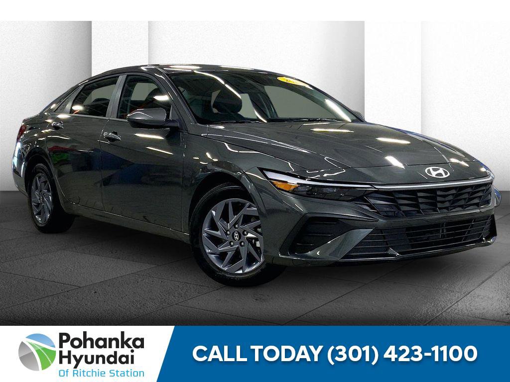 Certified 2025 Hyundai Elantra Blue