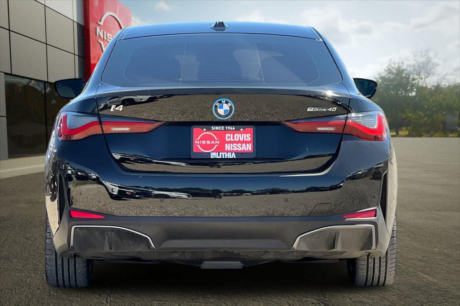Used 2023 BMW i4 eDrive40 w/ Parking Assistance Package RWD image 8