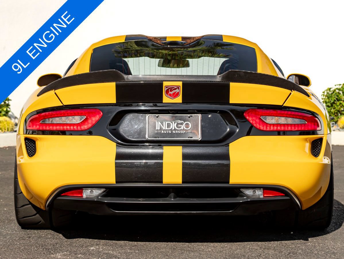 Used 2014 SRT Viper GTS w/ GTS Laguna Interior Package RWD image 8