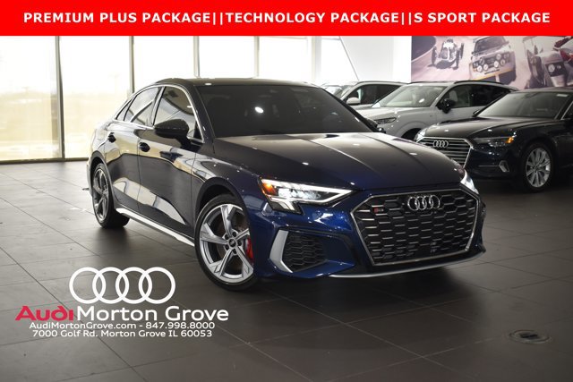 Certified 2023 Audi S3 Premium Plus w/ Premium Plus Package