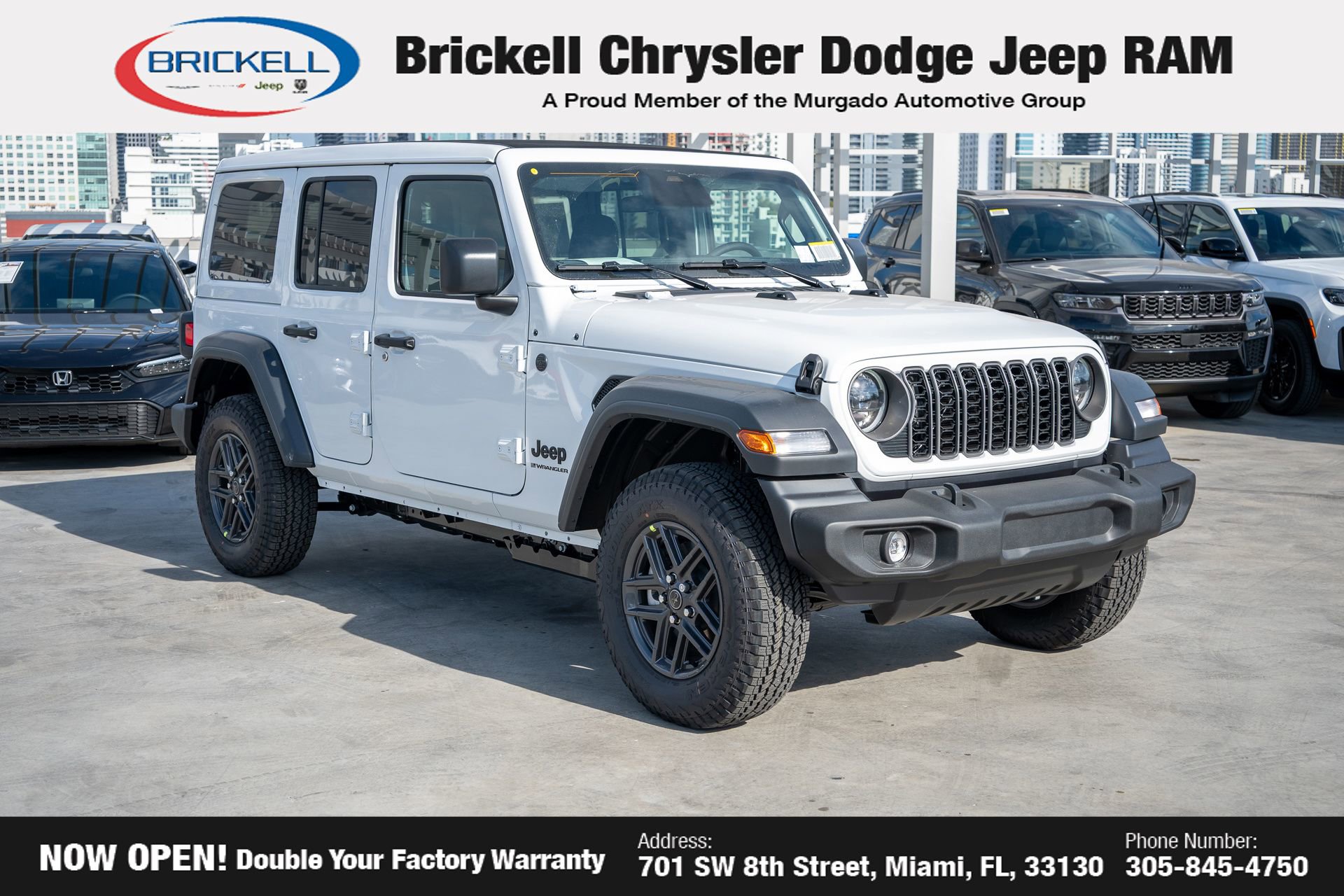 New 2026 Jeep Wrangler Sport S image 3