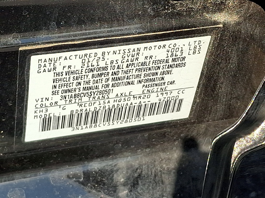 Used 2025 Nissan Sentra SV w/ All-Weather Package FWD image 28